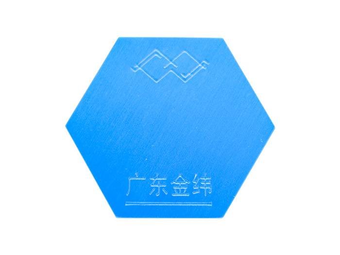 Aluminum plate color palette